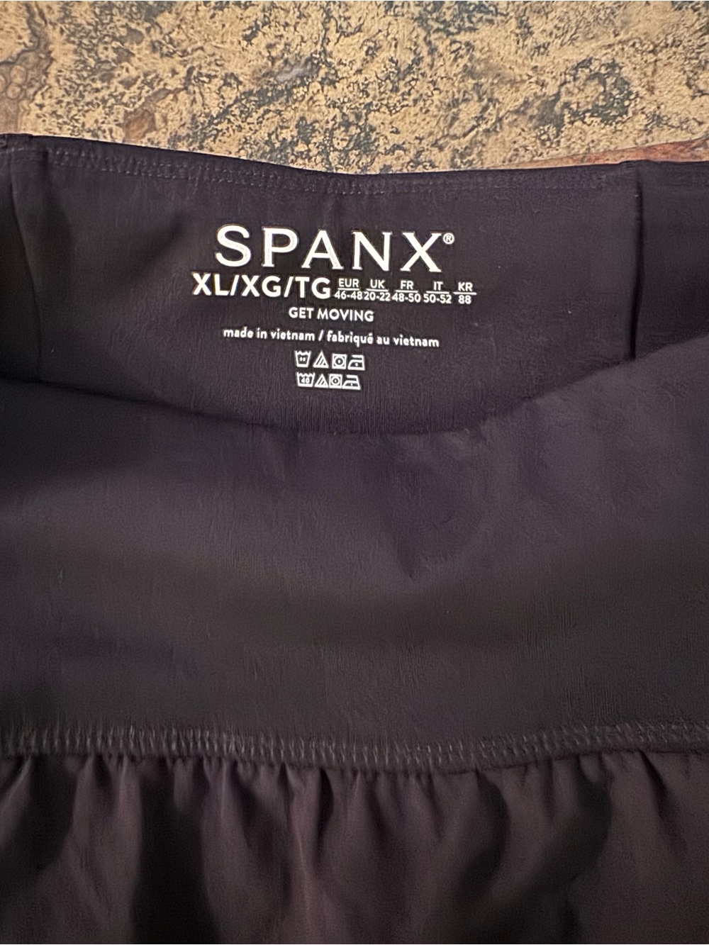 Spanx NWT Get Moving Skort 14" Black size XL - Picture 6 of 10